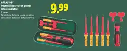 Lidl Parkside - destornilladores con puntas intercambiables oferta