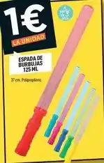 Espada de burbujas 125 ml