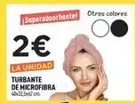 Turbante de microfibra