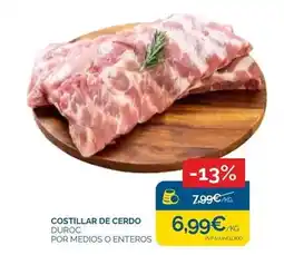 Supermercados La Despensa Duroc - costillar de cerdo oferta