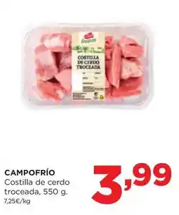 Alimerka Campofrío - costilla de cerdo troceada oferta