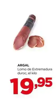 Alimerka Argal - lomo de extremadura duroc oferta