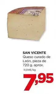 Alimerka San vicente - queso curado de leon oferta