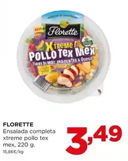 Alimerka Florette - ensalada completa xtreme pollo tex oferta