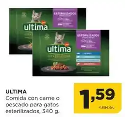 Alimerka Affinity - última comida con carne o pescado para gatos esterilizados oferta