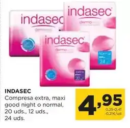 Alimerka Indasec - compresa extra oferta