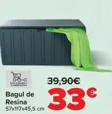 Carrefour Baúl resina oferta