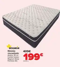 Carrefour Descansin - colchón viscoelastico oferta