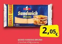 Supermercados MAS Bruño - queso fundido bruno oferta
