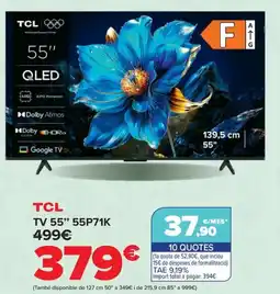 Carrefour TCL TV 55" 55P71K oferta