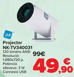 Carrefour Projector NK-TV340031 oferta