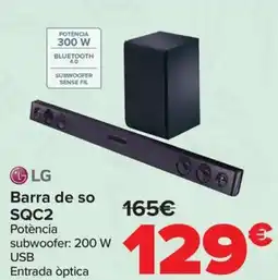 Carrefour LG Barra de so SQC2 oferta