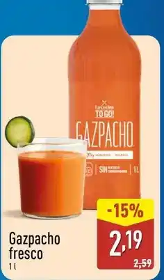 ALDI Gazpacho fresco oferta