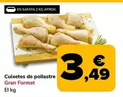Supeco Gran format - cuixetes de pollastre oferta