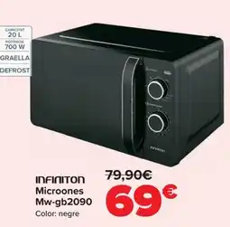 Carrefour INFINITON Microones Mw-gb2090 oferta