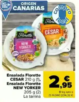 Carrefour FLORETTE Ensalada cesar ensalada florette new yorker oferta