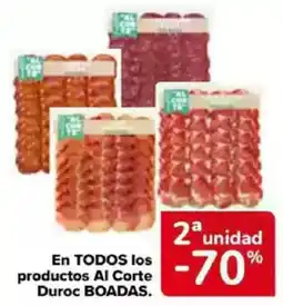Carrefour BOADAS En todos los productos al corte duroc oferta