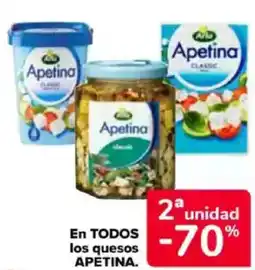 Carrefour APĖTINA En todos los quesos oferta