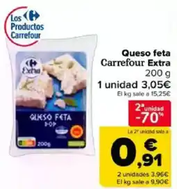 Carrefour Queso feta Carrefour Extra oferta