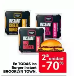 Carrefour BROOKLYN TOWN En todas las burger instant oferta