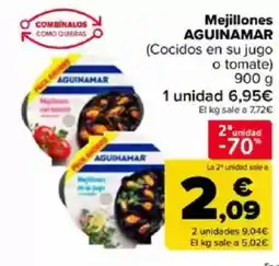 Carrefour AGUINAMAR Mejillones oferta