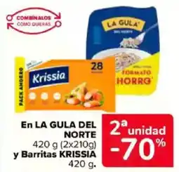 Carrefour /LA GULA DEL NORTE KRISSIA En y Barritas oferta