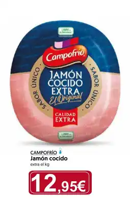 Hiper Usera CAMPOFRÍO Jamón cocido extra oferta