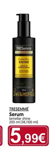 Hiper Usera TRESEMMÉ Serum oferta