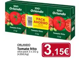 Hiper Usera ORLANDO Tomate frito oferta