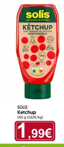 Hiper Usera SOLIS Ketchup oferta