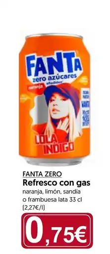Hiper Usera FANTA ZERO Refresco con gas oferta