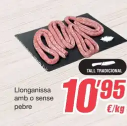 SPAR Fragadis Llonganissa amb o sense pebre oferta
