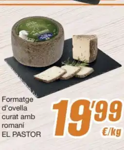 SPAR Fragadis EL PASTOR Formatge d'ovella curat amb romaní oferta