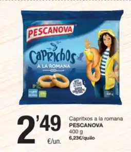 SPAR Fragadis PESCANOVA Capritxos a la romana oferta