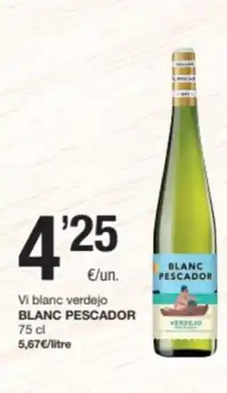 SPAR Fragadis BLANC PESCADOR Vi blanc verdejo oferta