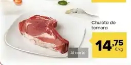 Autoservicios Familia Chuleta de ternera oferta