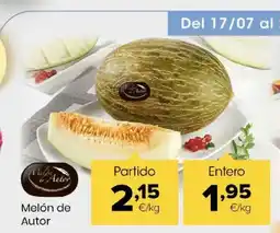 Autoservicios Familia Melon de Autor oferta
