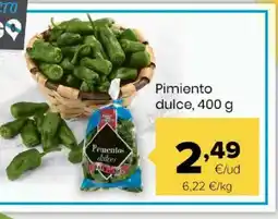 Autoservicios Familia Pimiento dulce oferta
