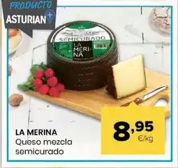 Autoservicios Familia LA MERINA Queso mezcla semicurado oferta