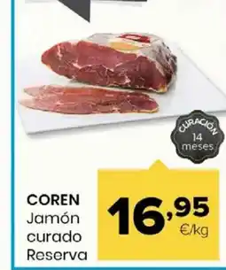 Autoservicios Familia COREN Jamón curado Reserva oferta