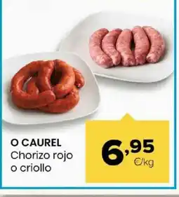 Autoservicios Familia O CAUREL Chorizo rojo o criollo oferta