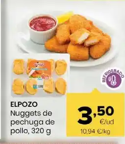 Autoservicios Familia ELPOZO Nuggets de pechuga de pollo oferta