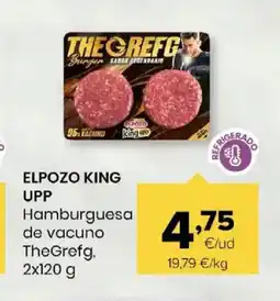 Autoservicios Familia ELPOZO KING UPP Hamburguesa de vacuno TheGrefg oferta