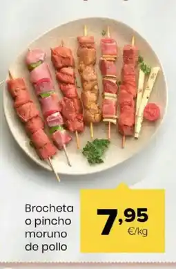 Autoservicios Familia Brocheta o pincho moruno de pollo oferta