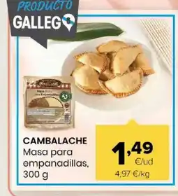 Autoservicios Familia CAMBALACHE Masa para empanadillas oferta
