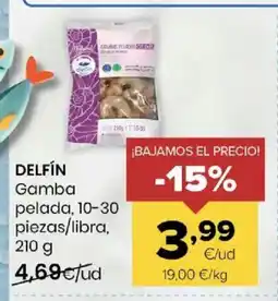 Autoservicios Familia DELFÍN Gamba pelada oferta