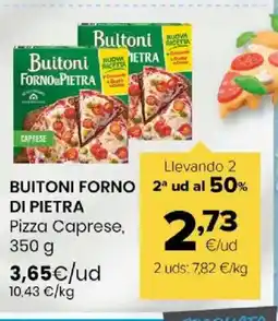 Autoservicios Familia BUITONI FORNO DI PIETRA Pizza Caprese oferta