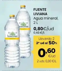 Autoservicios Familia FUENTE LIVIANA Agua mineral oferta