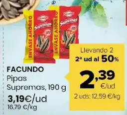 Autoservicios Familia FACUNDO Pipas Supremas oferta