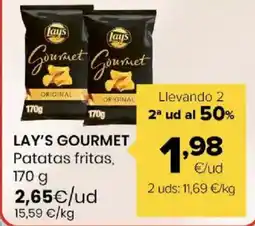 Autoservicios Familia LAY'S GOURMET Patatas fritas oferta